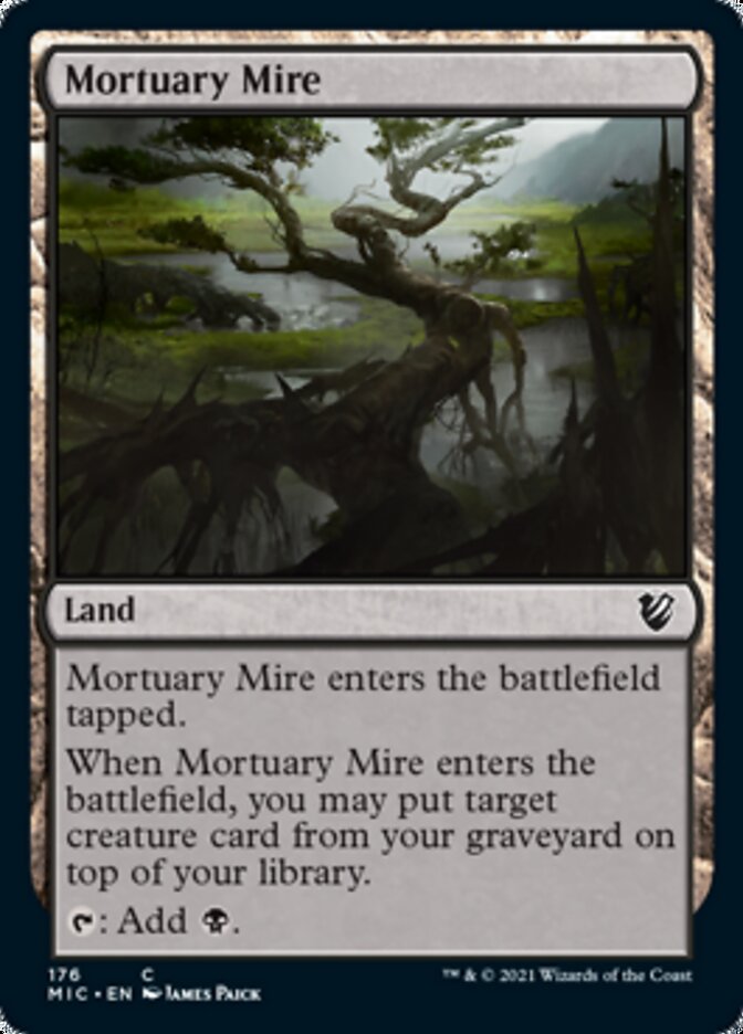 Mortuary Mire [Innistrad: Midnight Hunt Commander] | Deep Dive Games St. Marys