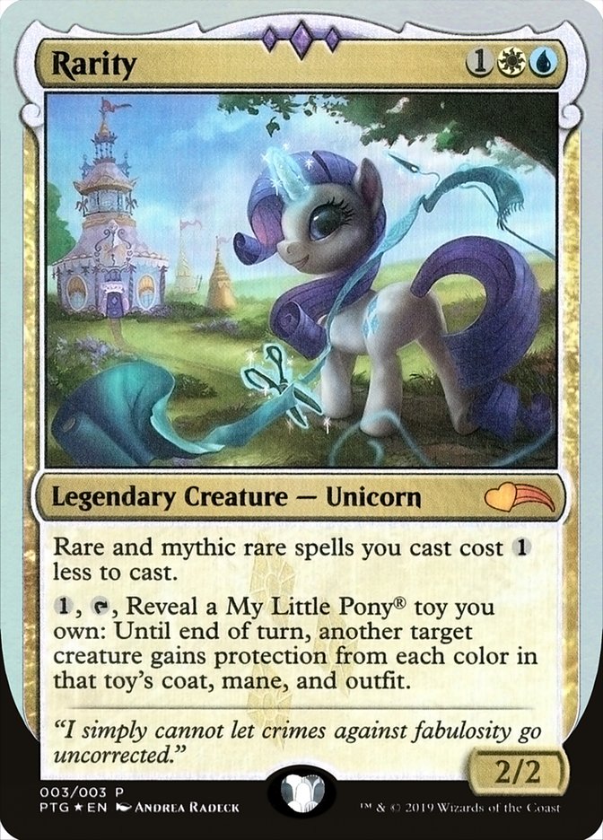 Rarity [Ponies: The Galloping] | Deep Dive Games St. Marys