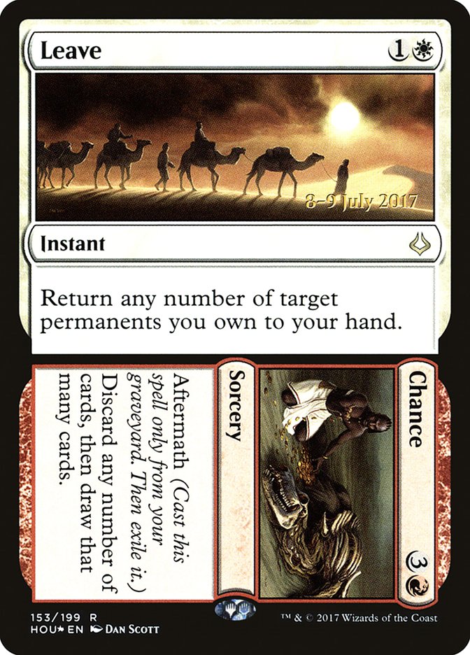 Leave // Chance [Hour of Devastation Prerelease Promos] | Deep Dive Games St. Marys