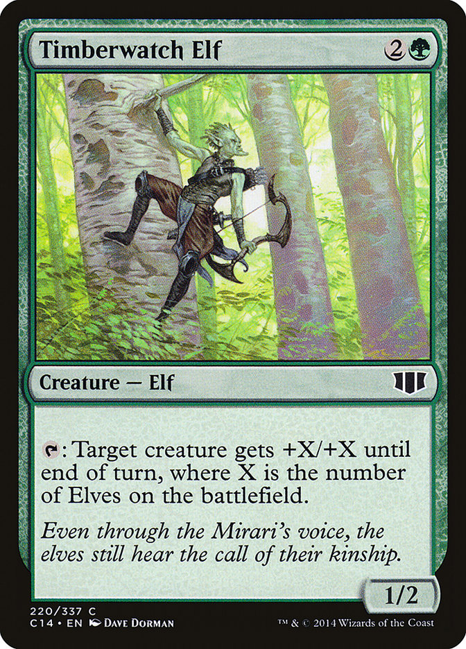 Timberwatch Elf [Commander 2014] | Deep Dive Games St. Marys