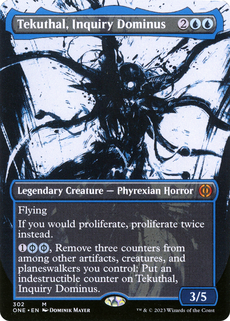 Tekuthal, Inquiry Dominus (Borderless Ichor) [Phyrexia: All Will Be One] | Deep Dive Games St. Marys