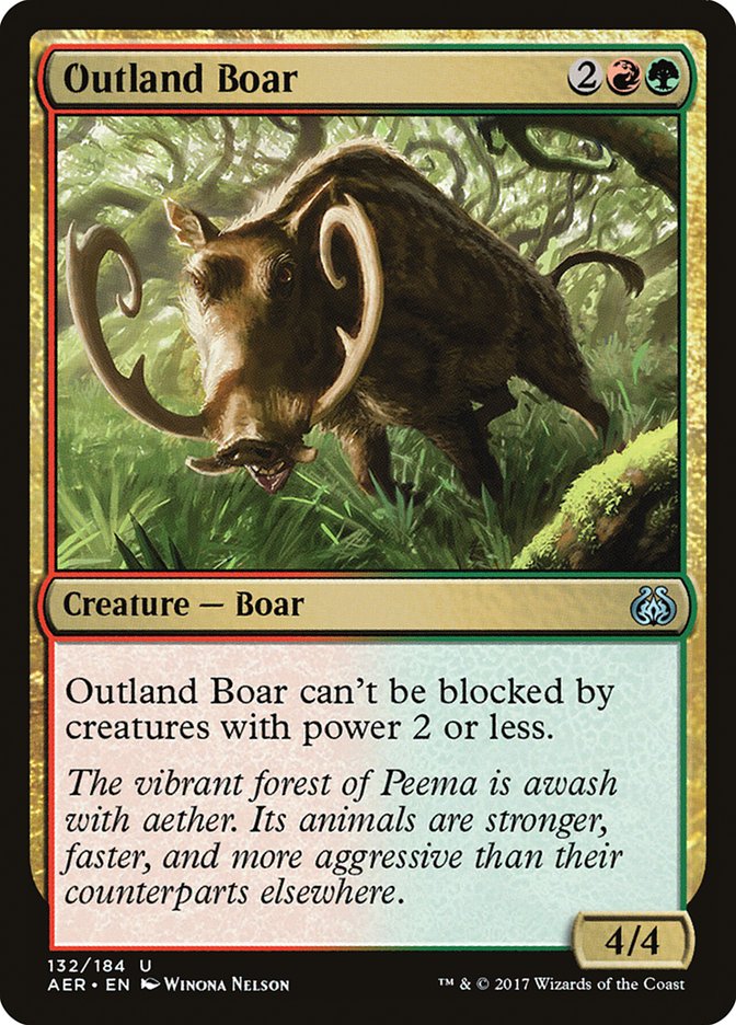 Outland Boar [Aether Revolt] | Deep Dive Games St. Marys