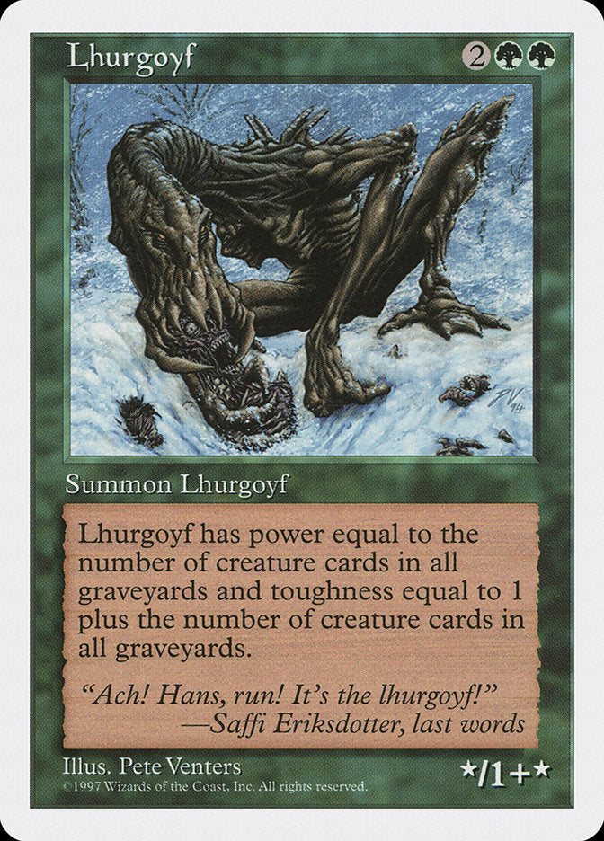 Lhurgoyf [Fifth Edition] | Deep Dive Games St. Marys