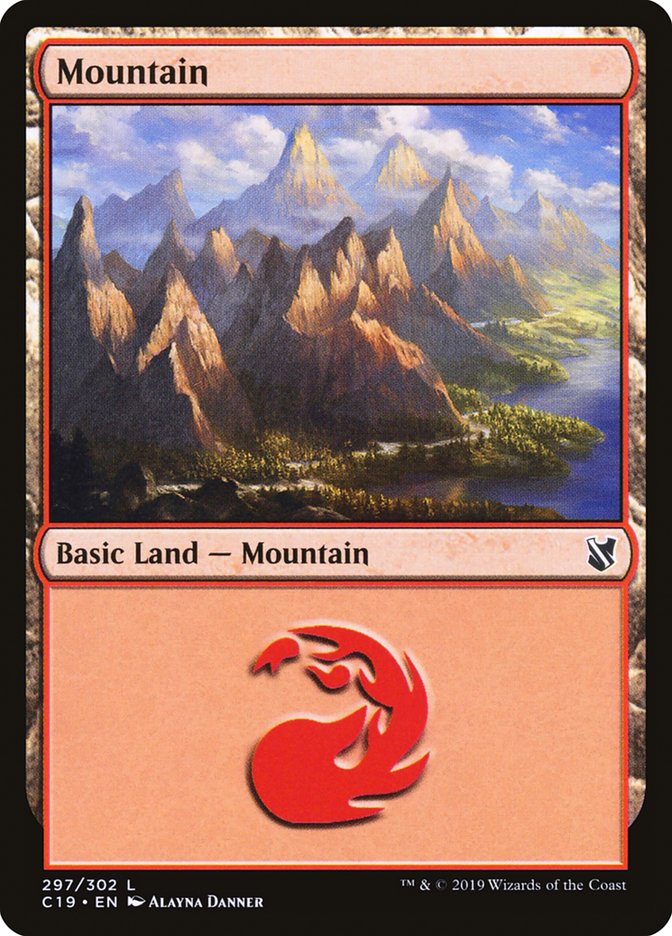 Mountain (297) [Commander 2019] | Deep Dive Games St. Marys