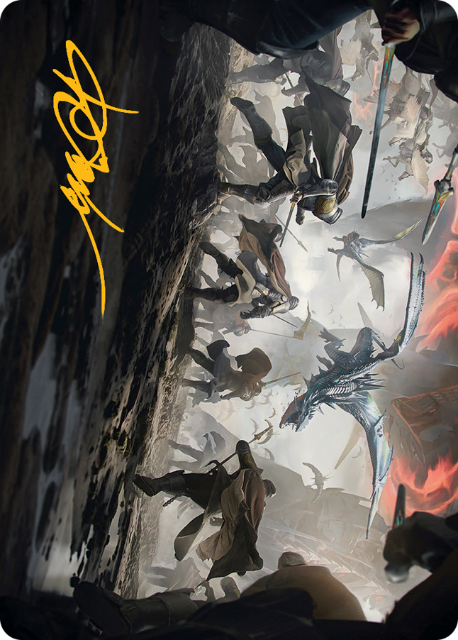 Invasion of Dominaria Art Card (Gold-Stamped Signature) [March of the Machine Art Series] | Deep Dive Games St. Marys