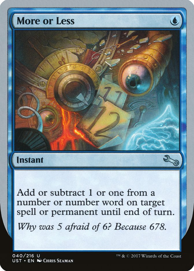 More or Less [Unstable] | Deep Dive Games St. Marys