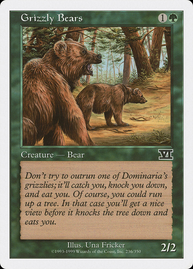 Grizzly Bears [Classic Sixth Edition] | Deep Dive Games St. Marys