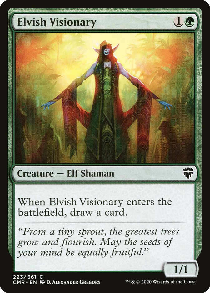 Elvish Visionary [Commander Legends] | Deep Dive Games St. Marys