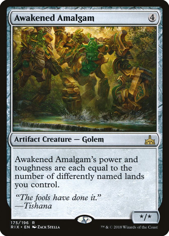 Awakened Amalgam [Rivals of Ixalan] | Deep Dive Games St. Marys