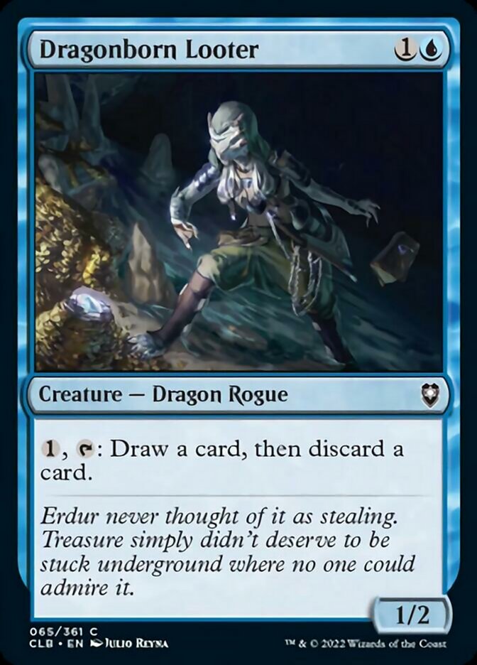 Dragonborn Looter [Commander Legends: Battle for Baldur's Gate] | Deep Dive Games St. Marys