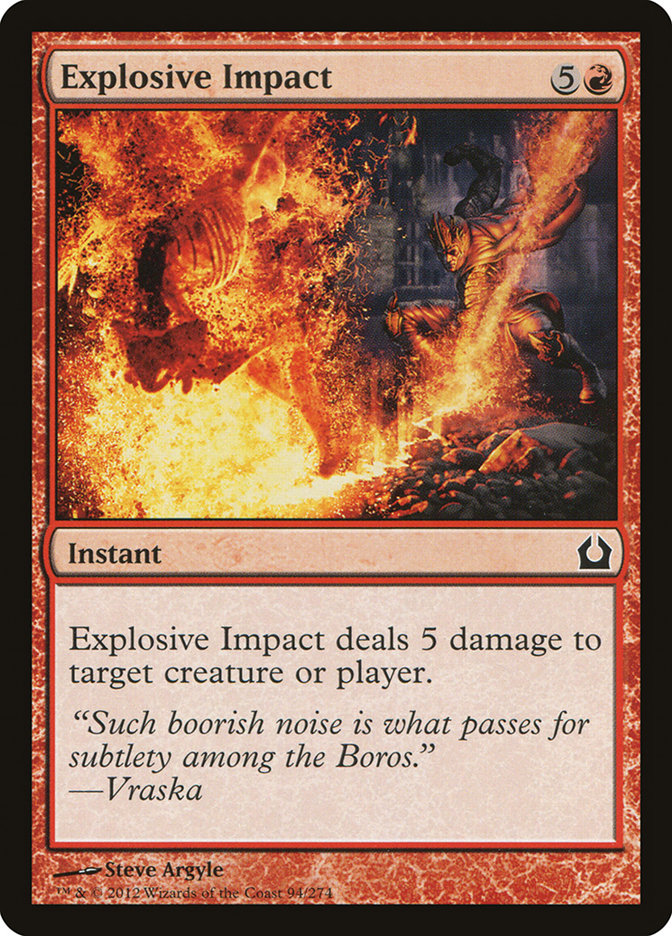 Explosive Impact [Return to Ravnica] | Deep Dive Games St. Marys