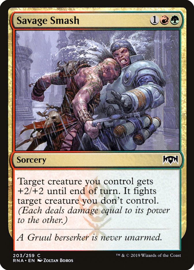 Savage Smash [Ravnica Allegiance] | Deep Dive Games St. Marys