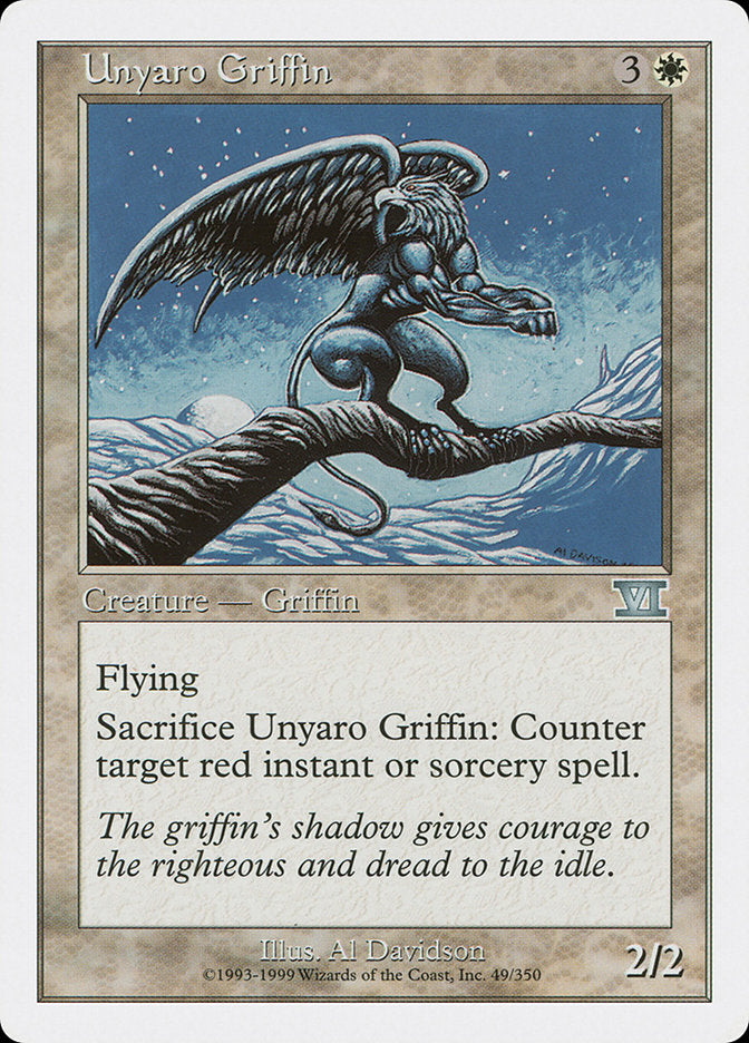 Unyaro Griffin [Classic Sixth Edition] | Deep Dive Games St. Marys