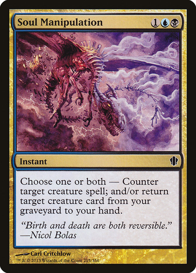 Soul Manipulation [Commander 2013] | Deep Dive Games St. Marys