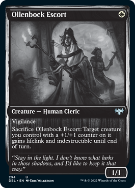 Ollenbock Escort [Innistrad: Double Feature] | Deep Dive Games St. Marys