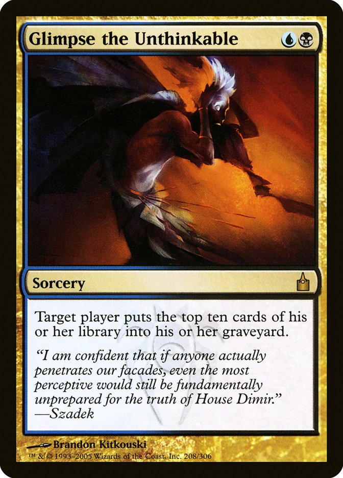 Glimpse the Unthinkable [Ravnica: City of Guilds] | Deep Dive Games St. Marys