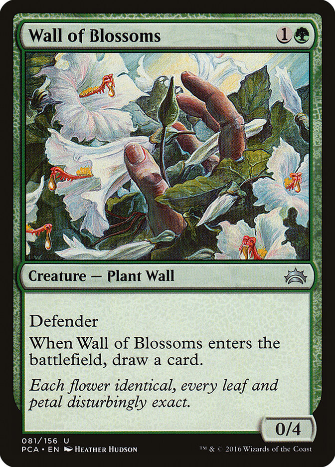 Wall of Blossoms [Planechase Anthology] | Deep Dive Games St. Marys