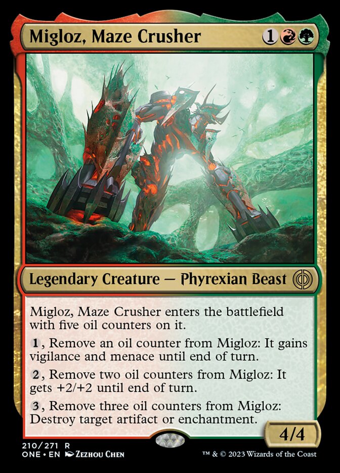 Migloz, Maze Crusher [Phyrexia: All Will Be One] | Deep Dive Games St. Marys