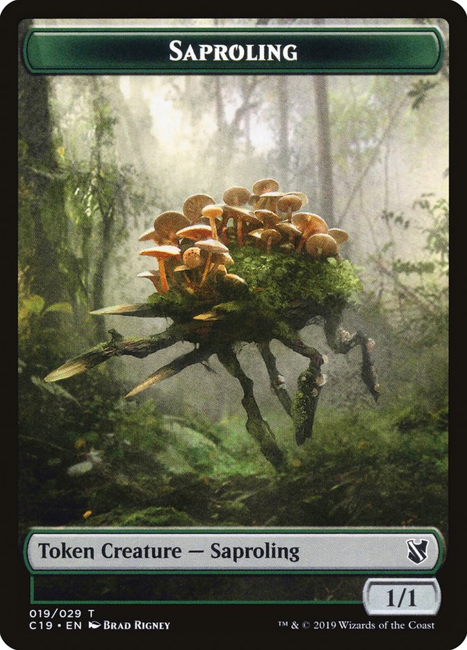 Saproling Token [Commander 2019 Tokens] | Deep Dive Games St. Marys