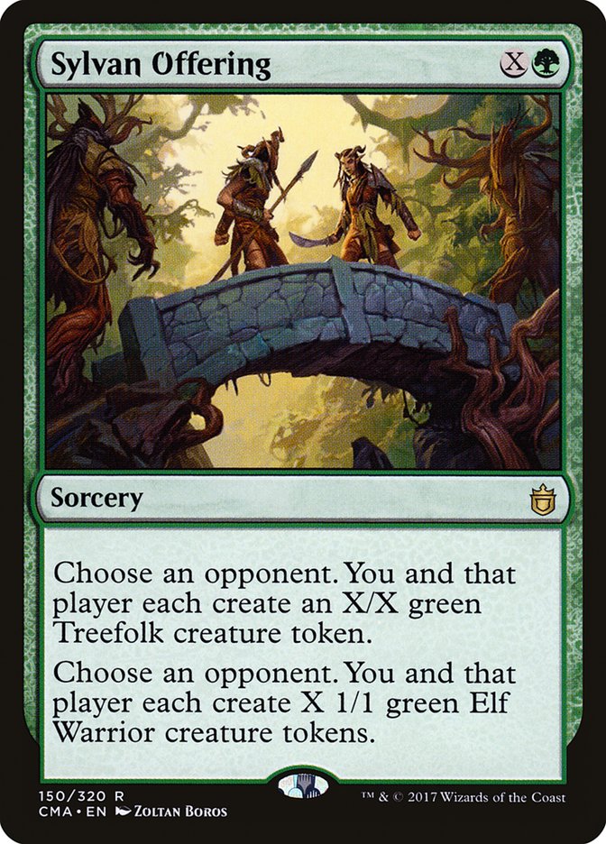 Sylvan Offering [Commander Anthology] | Deep Dive Games St. Marys
