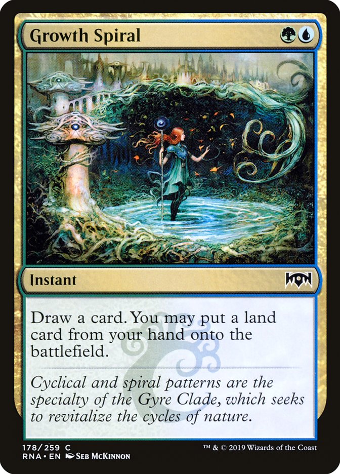 Growth Spiral [Ravnica Allegiance] | Deep Dive Games St. Marys