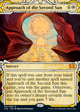 Approach of the Second Sun (Foil Etched) [Strixhaven: School of Mages Mystical Archive] | Deep Dive Games St. Marys