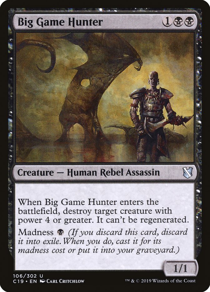 Big Game Hunter [Commander 2019] | Deep Dive Games St. Marys