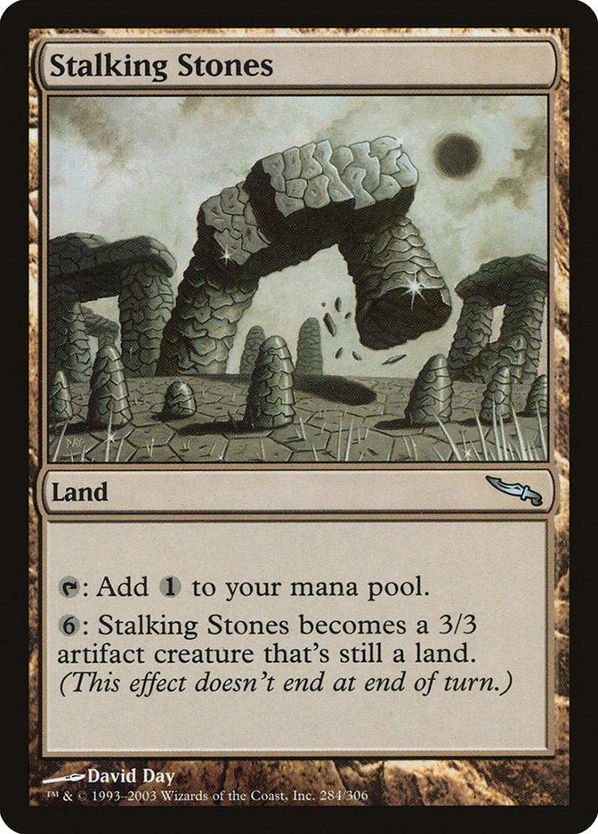 Stalking Stones [Mirrodin] | Deep Dive Games St. Marys