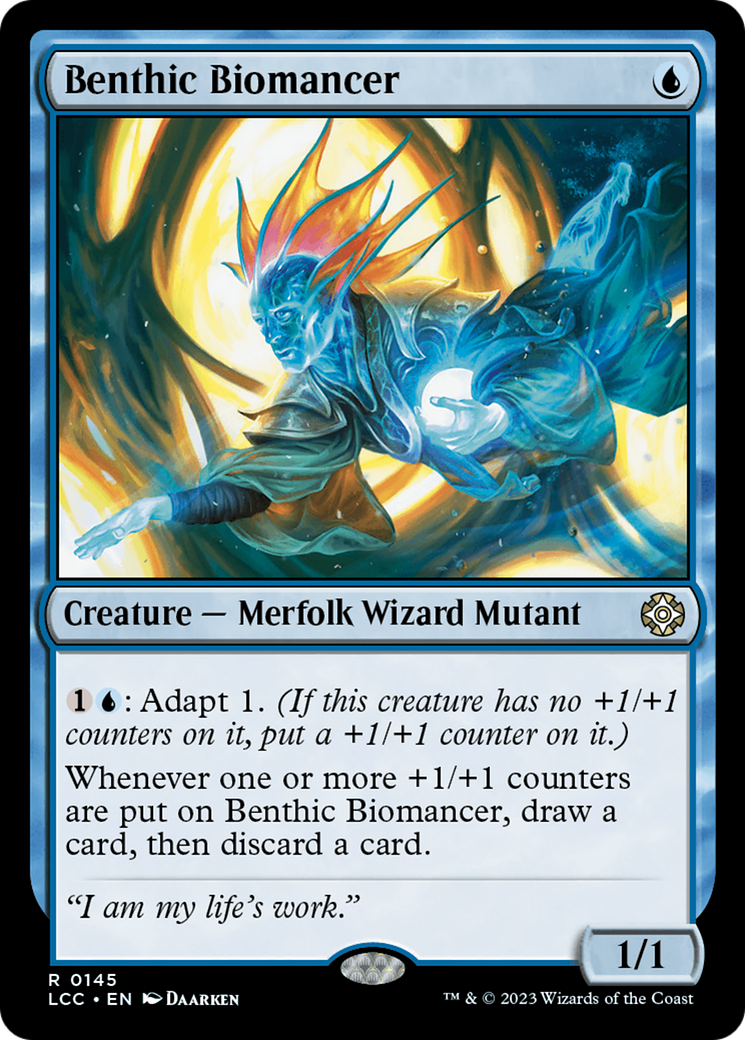 Benthic Biomancer [The Lost Caverns of Ixalan Commander] | Deep Dive Games St. Marys