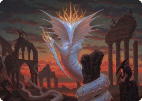 Sliver Gravemother Art Card [Commander Masters Art Series] | Deep Dive Games St. Marys