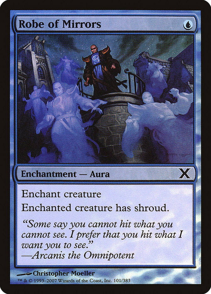 Robe of Mirrors (Premium Foil) [Tenth Edition] | Deep Dive Games St. Marys