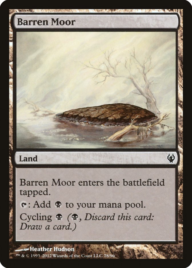 Barren Moor [Duel Decks: Izzet vs. Golgari] | Deep Dive Games St. Marys