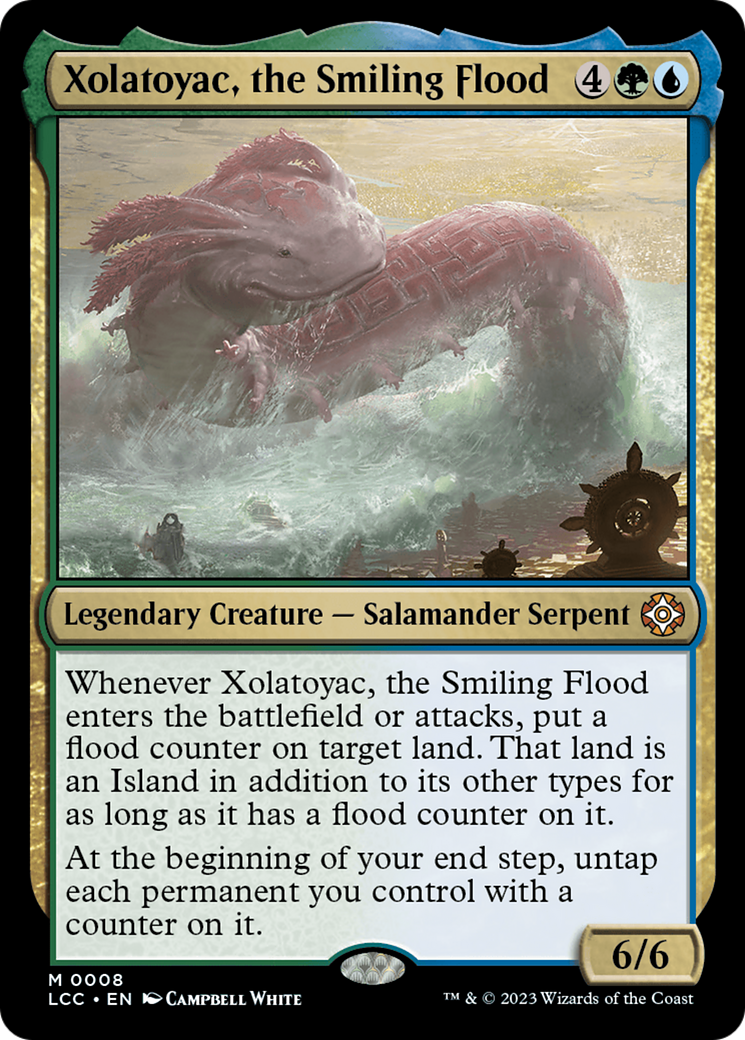 Xolatoyac, the Smiling Flood [The Lost Caverns of Ixalan Commander] | Deep Dive Games St. Marys