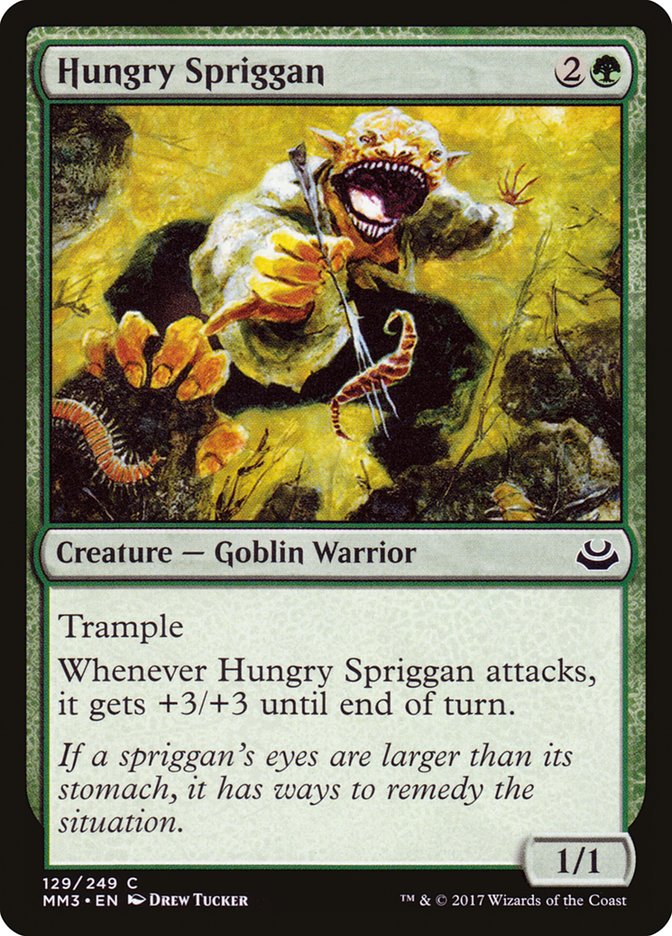 Hungry Spriggan [Modern Masters 2017] | Deep Dive Games St. Marys