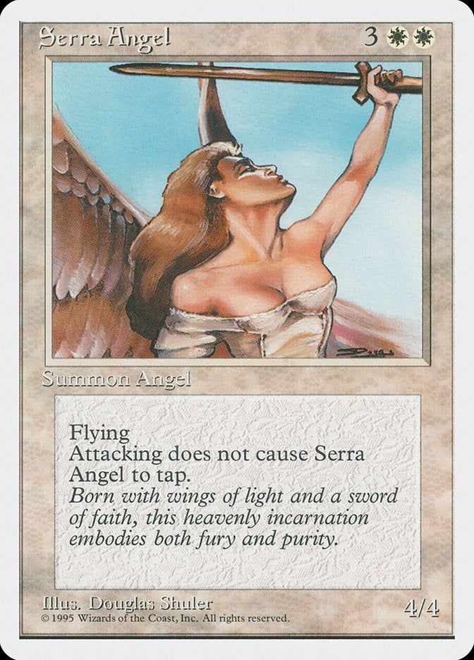 Serra Angel [Fourth Edition] | Deep Dive Games St. Marys