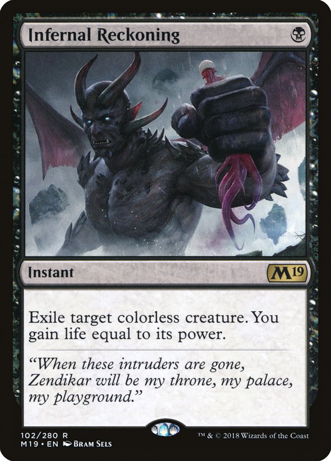 Infernal Reckoning [Core Set 2019] | Deep Dive Games St. Marys