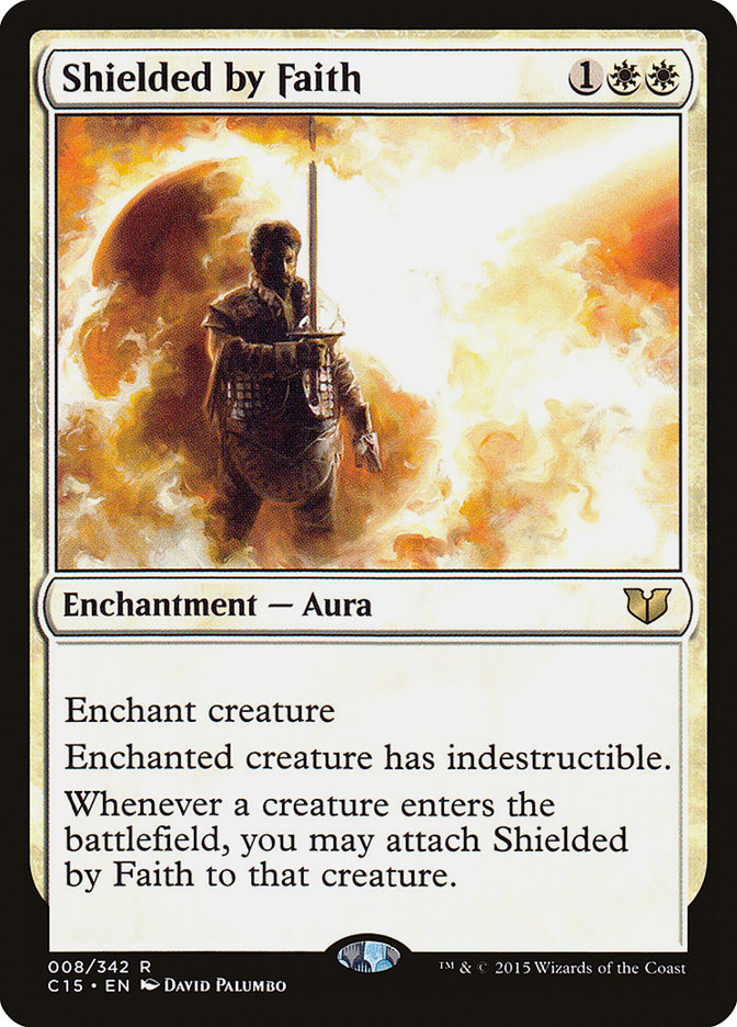 Shielded by Faith [Commander 2015] | Deep Dive Games St. Marys