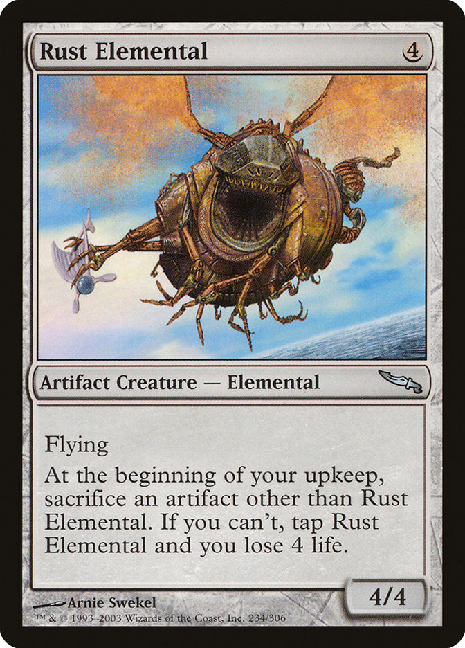 Rust Elemental [Mirrodin] | Deep Dive Games St. Marys