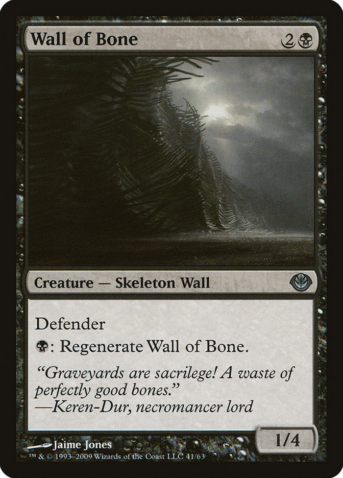 Wall of Bone [Duel Decks: Garruk vs. Liliana] | Deep Dive Games St. Marys