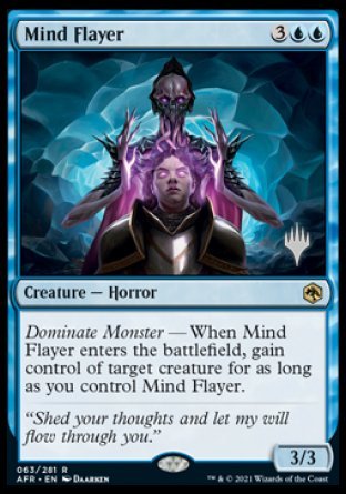 Mind Flayer (Promo Pack) [Dungeons & Dragons: Adventures in the Forgotten Realms Promos] | Deep Dive Games St. Marys