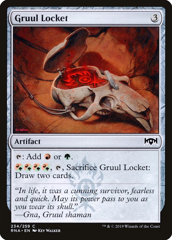 Gruul Locket [Ravnica Allegiance] | Deep Dive Games St. Marys