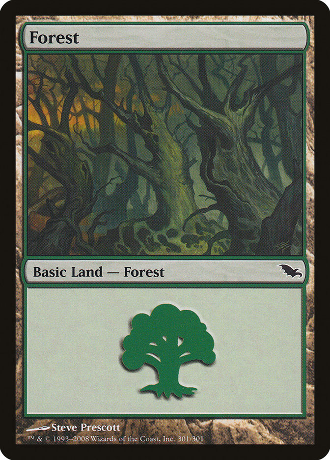 Forest (301) [Shadowmoor] | Deep Dive Games St. Marys