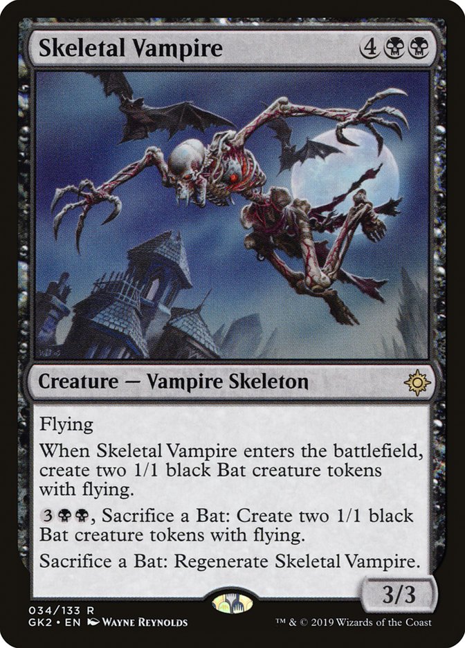 Skeletal Vampire [Ravnica Allegiance Guild Kit] | Deep Dive Games St. Marys