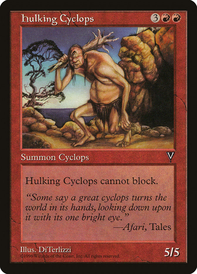 Hulking Cyclops [Visions] | Deep Dive Games St. Marys