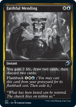 Faithful Mending [Innistrad: Double Feature] | Deep Dive Games St. Marys