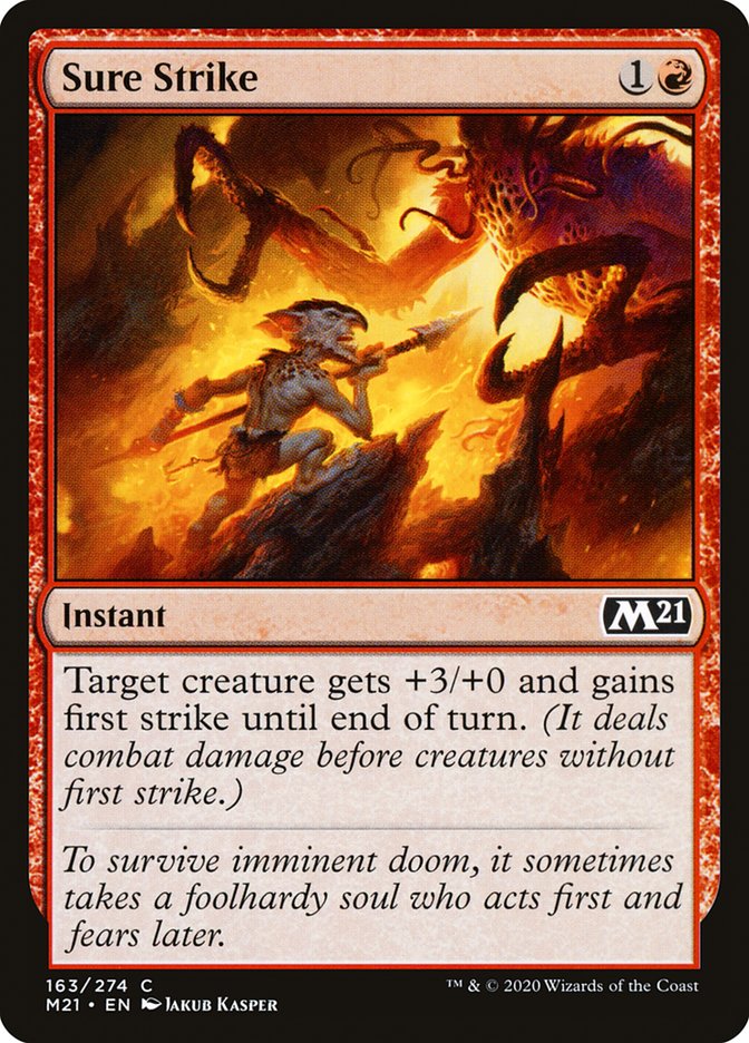 Sure Strike [Core Set 2021] | Deep Dive Games St. Marys