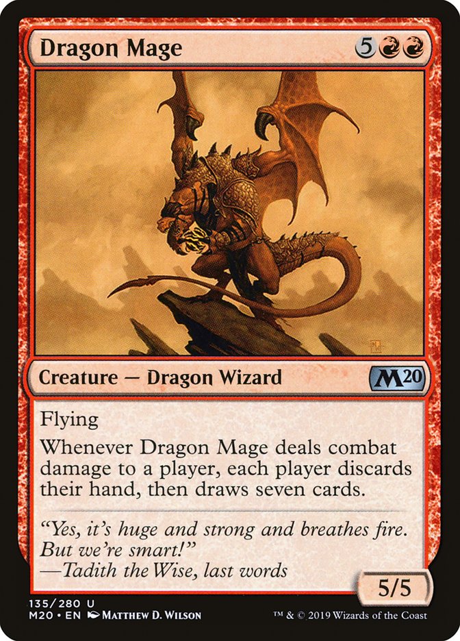 Dragon Mage [Core Set 2020] | Deep Dive Games St. Marys