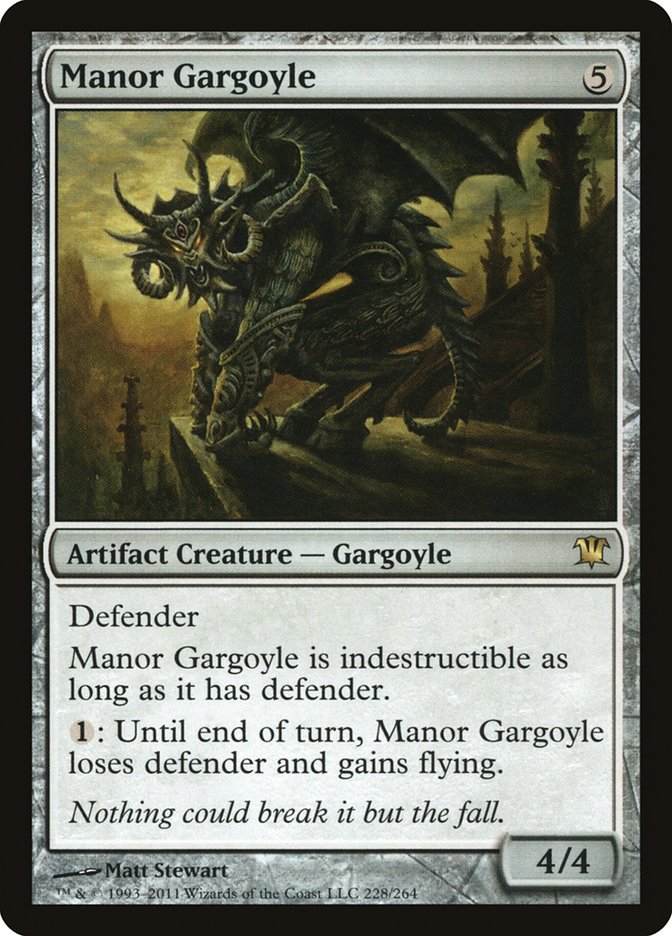 Manor Gargoyle [Innistrad] | Deep Dive Games St. Marys