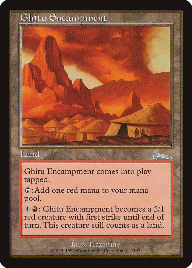 Ghitu Encampment [Urza's Legacy] | Deep Dive Games St. Marys