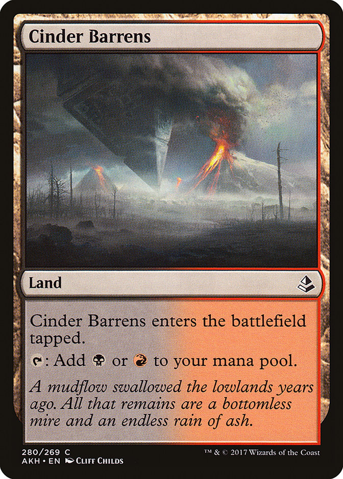 Cinder Barrens [Amonkhet] | Deep Dive Games St. Marys